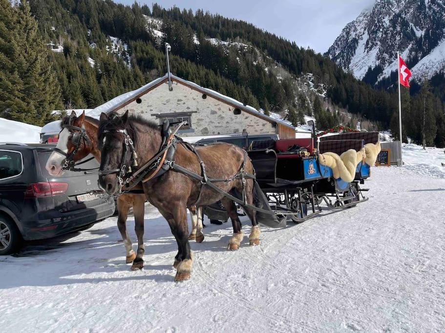 Kleines Bijou In Klosters Platz Exteriér fotografie